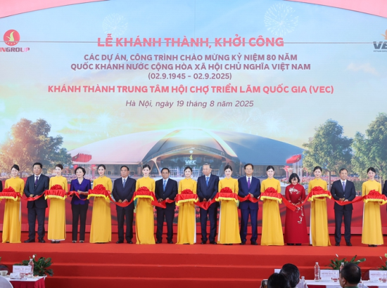 TỔNG THUẬT: Lễ khởi công, khánh thành 250 công trình tiêu biểu trên cả nước chào mừng Cách mạng tháng Tám và Quốc khánh 2/9